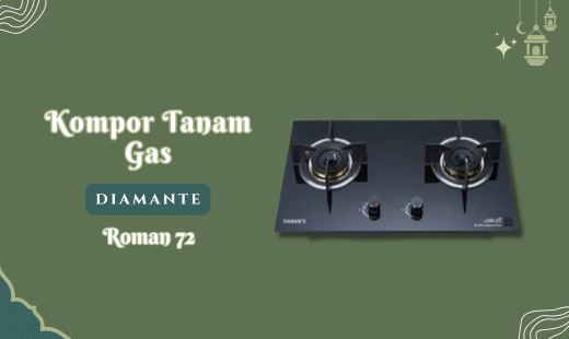 Merupakan kompor gas tanam 2 tungku yang menggunakan bahan bakar LPG dan dilengkapi dengan baterai ignitation. Kompor ini memiliki knop metal dan safety device sehingga aman dalam penggunaan sehari-hari. Kompor ini memiliki kekuatan kinerja 2 x 5 kw wok burner, kompor ini memiliki tungku yang terbuat dari material baja dan dilapisi full kuningan.