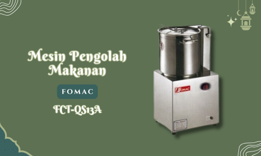 MMesin Pengolah Makanan FOMAC FCT-QS13A Merupakan mesin Food Cutter adalah Mesin untuk mengiris, memotong buah dan sayuran. Terbuat dari besi anti karat sehingga hasilnya bersih dan higienis. Beli Produk FOMAC termurah di Indonesia! Belanja online di DuniaMasak sekarang dan temukan diskon Produk FOMAC lainnya untuk mendapatkan harga terbaik.