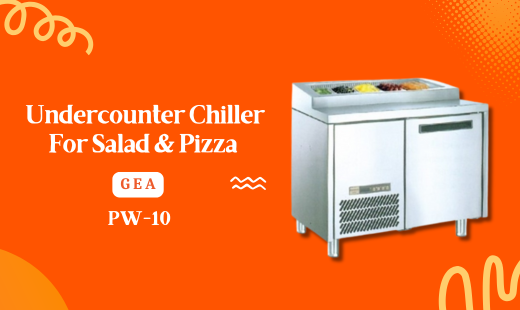 UNDER COUNTER CHILLER FOR SALADS AND PIZZA GEA PW-10 Merupakan lemari pendingin dengan laci penyimpanan yang digunakan untuk menyimpan salad dan pizza. Dengan material baja anti karat yang sudah lulus foodgrade dan dilengkapi dengan fitur sistem pendingin drop-in yang dapat dilepas, pencairan otomatis, serta mudah dibersihkan dan higienis. Beli Produk GEA termurah di Indonesia! Belanja online di Duniamasak sekarang dan temukan diskon Produk GEA lainnya untuk mendapatkan harga terbaik. Nikmati promo dan tawaran ekslusif untuk produk GEA disertai dengan Layanan Customer service terbaik dan berbagai pilihan jenis pengiriman dan pembayaran termudah. 