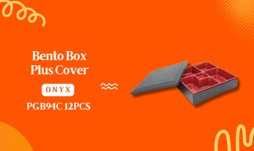 BENTO BOX PLUS COVER ONYX PGB94C 12PCS Bento box adalah wadah makanan dengan beragam bentuk yang biasa digunakan untuk menaruh makanan. Beli Produk ONYX termurah di Indonesia! Belanja online di DuniaMasak sekarang dan temukan diskon Produk ONYX lainnya untuk mendapatkan harga terbaik.