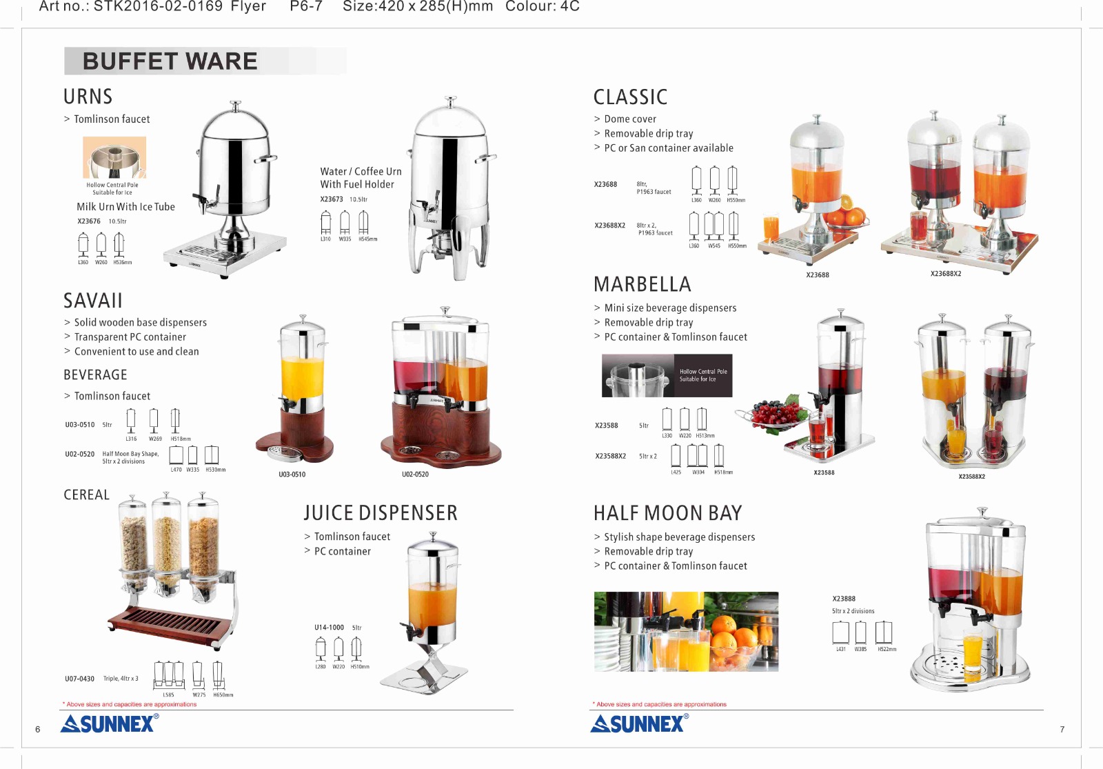 SUNNEX Wooden Drinks Dispenser Juice Minuman Jus SAVAII U02-0520